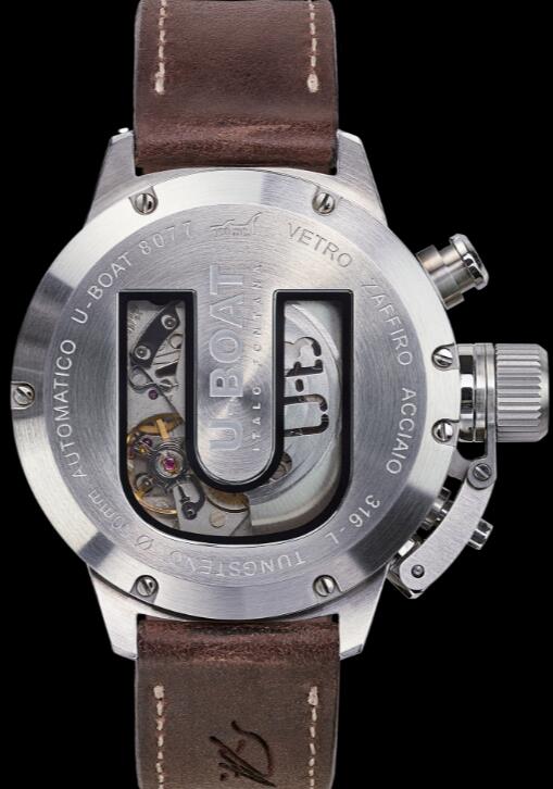 U-BOAT CLASSICO 50 TUNGSTENO CAS 1 MOVELOCK 8077 Replica Watch